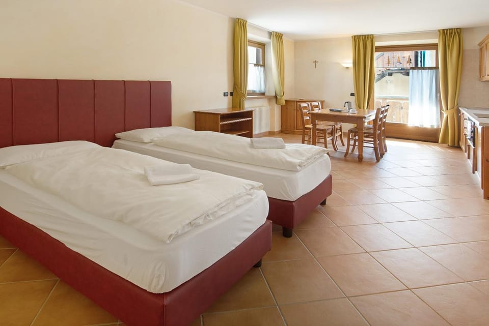 Property building, Living room, Bedroom