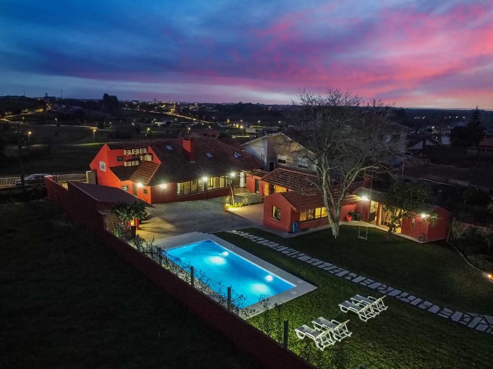 Property building, Night, Natural landscape