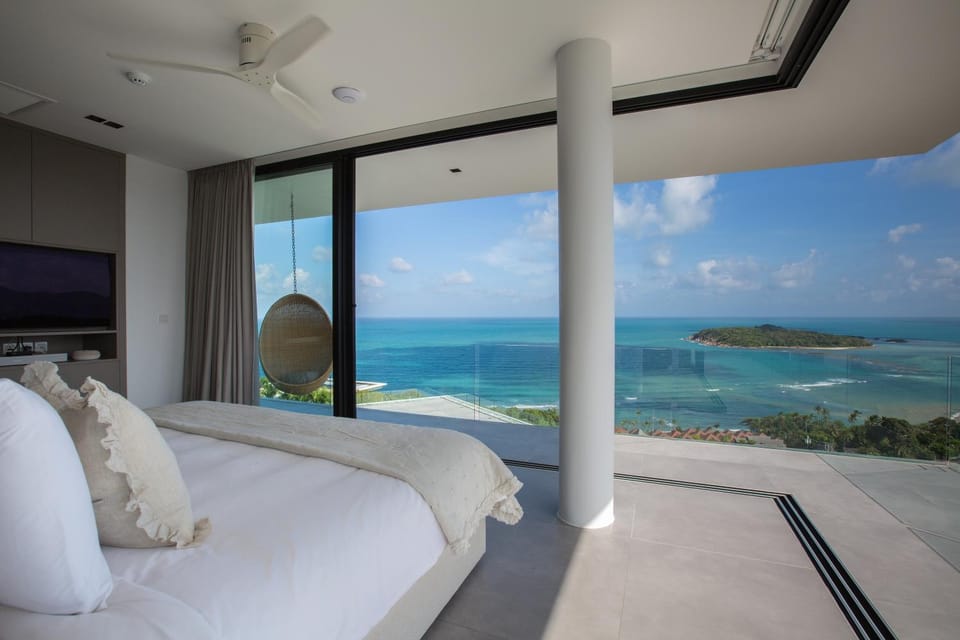 Bedroom, Sea view