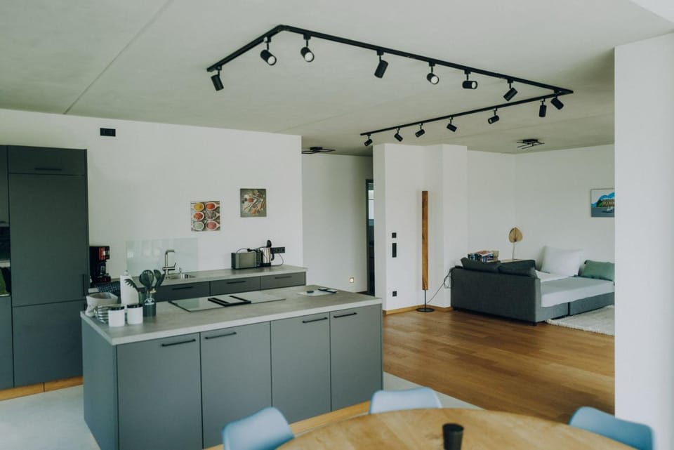 Living room, kitchen, kitchen