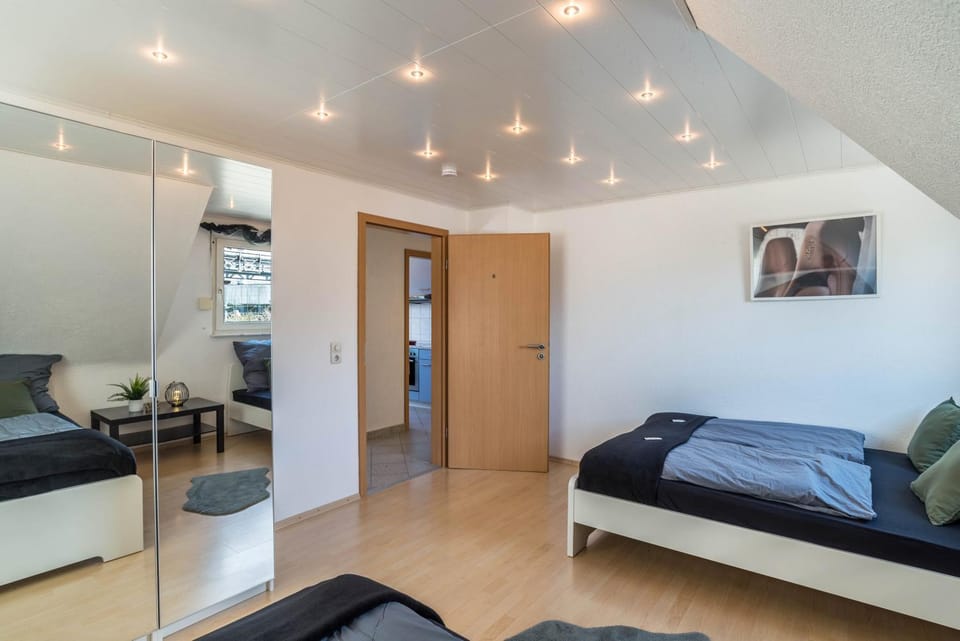 Property building, Living room, Bedroom