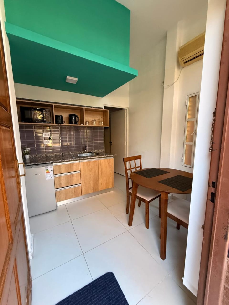 Dining area, storage