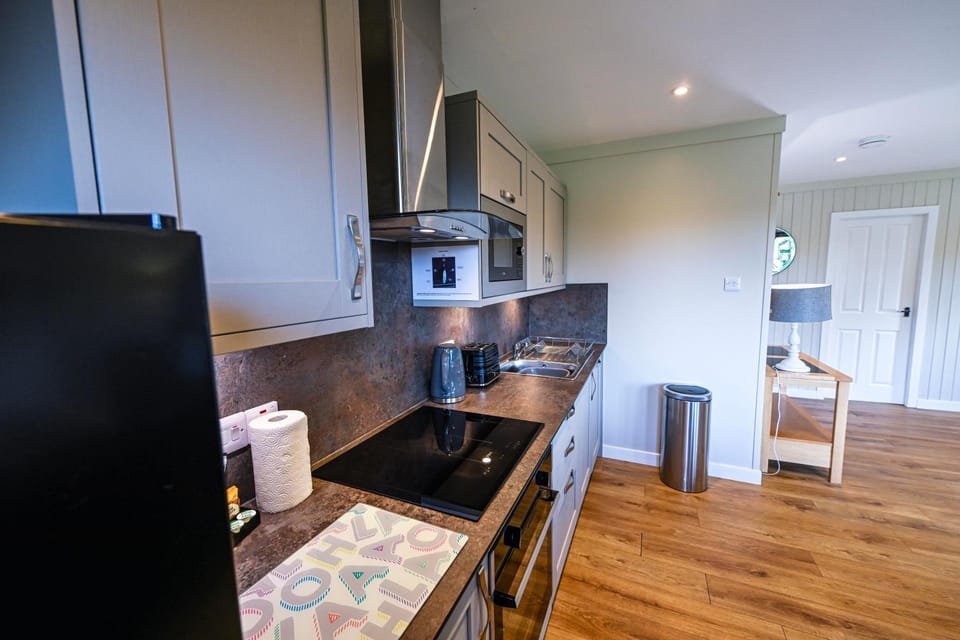 Kitchen or kitchenette, oven, pet friendly, stove, toaster
