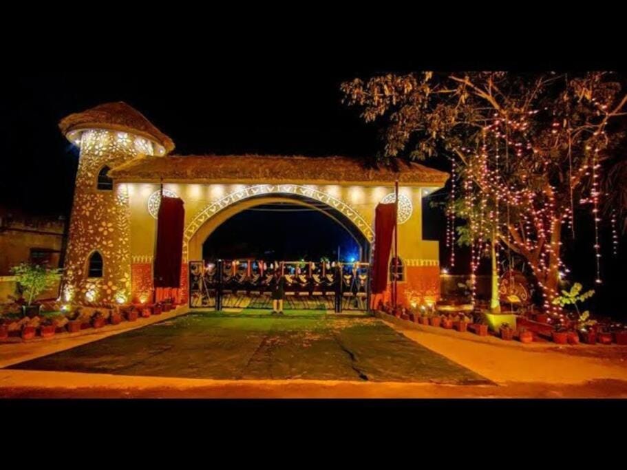 Facade/entrance, Night, Natural landscape