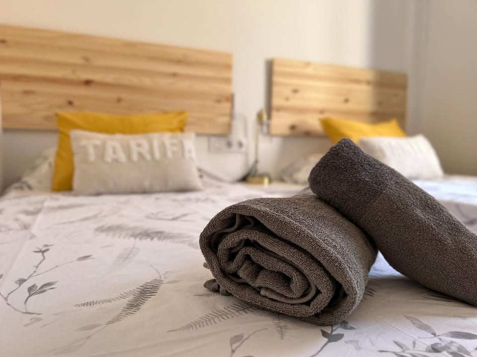 Apartamento Los Lances en Primera línea de playa con piscina Apartment in Costa de la Luz