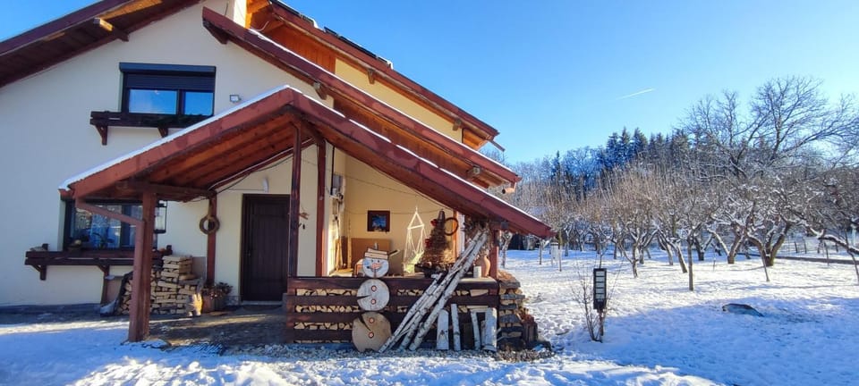 Property building, Day, Natural landscape, Winter