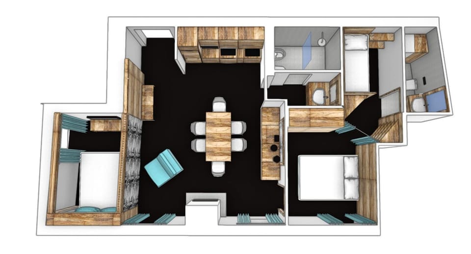 Night, Floor plan