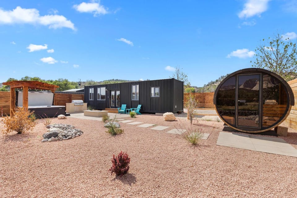 The Farm House Container at East Zion House in Orderville