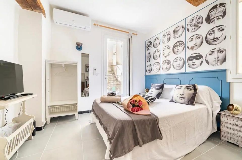 Le Bonheur -studio terrasse centre-ville - Apartment in L'Isle-sur-la-Sorgue