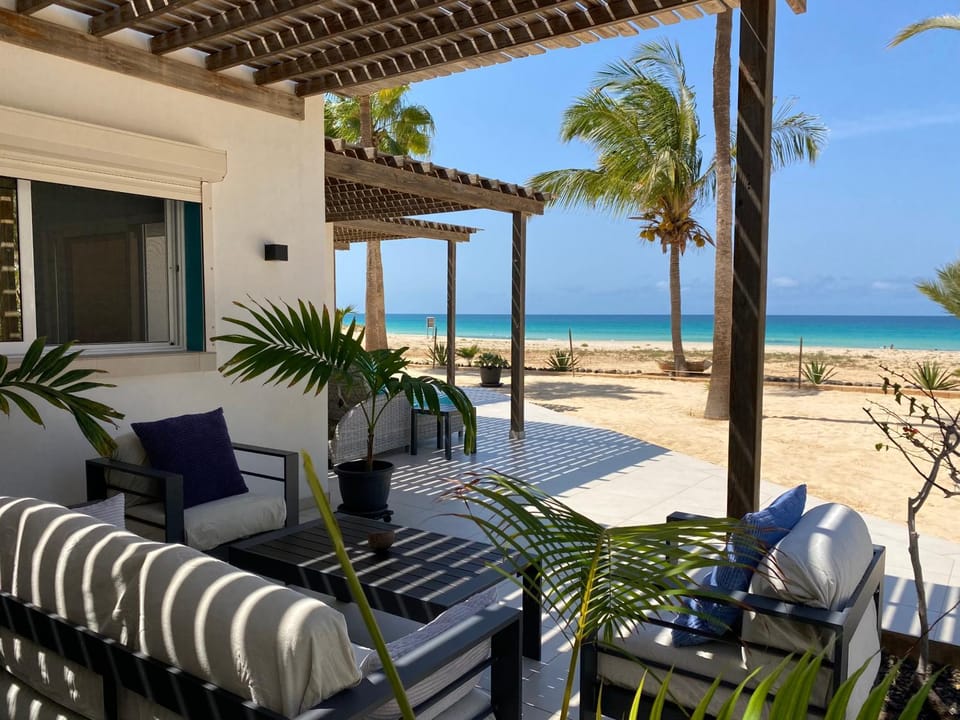 Vila Mare - Praia de Chaves frontline Villa in Cape Verde