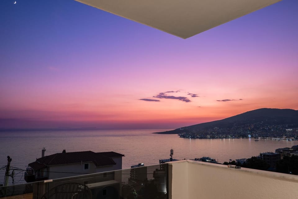 Mountain view, Sea view, Sunset