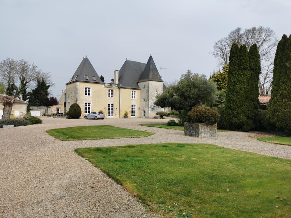 Property building, Garden view
