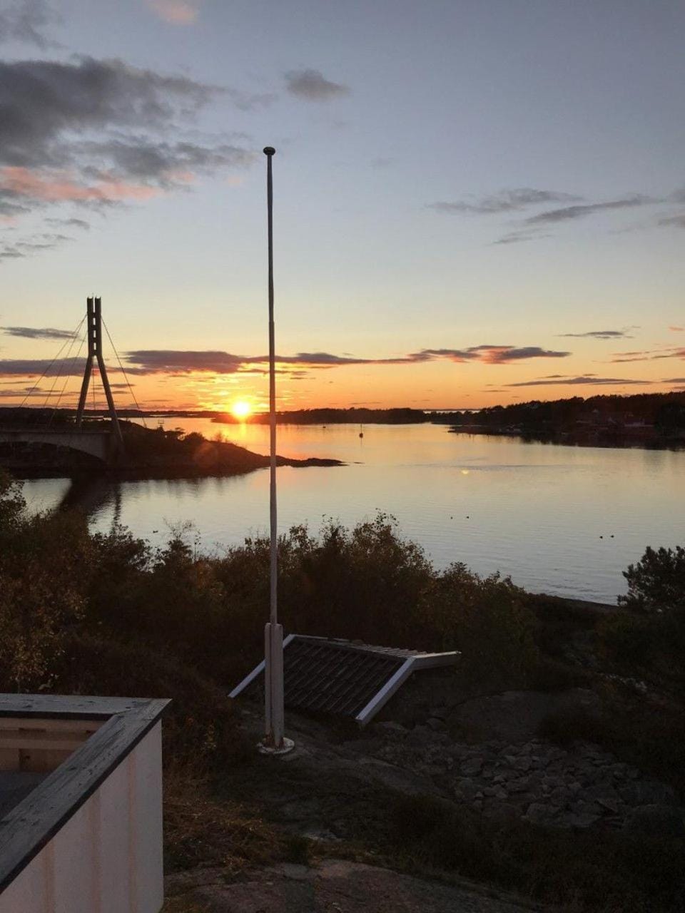 Sea view, Sunset