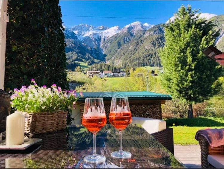 Spring, Garden view, Mountain view
