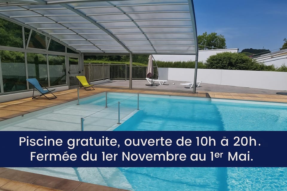 Chalet ETXETXOA, Climatisation, SPA, Terrain privé, Piscine et Parking Campground/ 
RV Resort in French Basque Country
