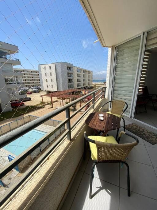 View (from property/room), Balcony/Terrace, Pool view