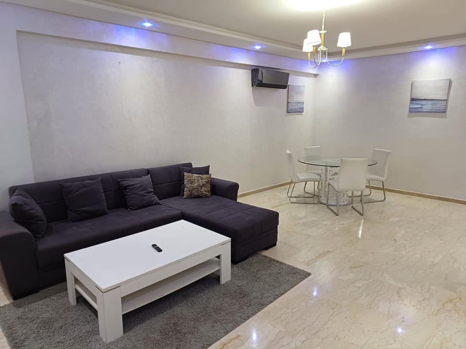 Living room, air conditioner