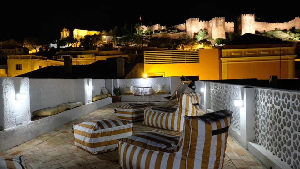 Off site, Night, Balcony/Terrace, Lounge or bar