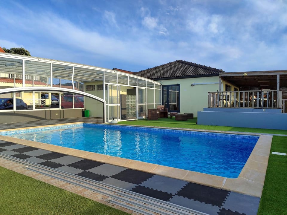 Property building, Pool view, Swimming pool