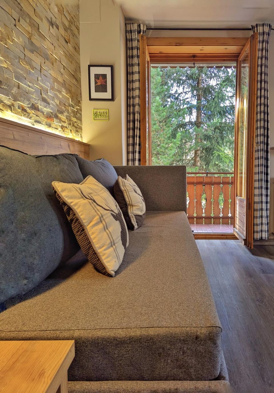 Living room, Seating area, Inner courtyard view