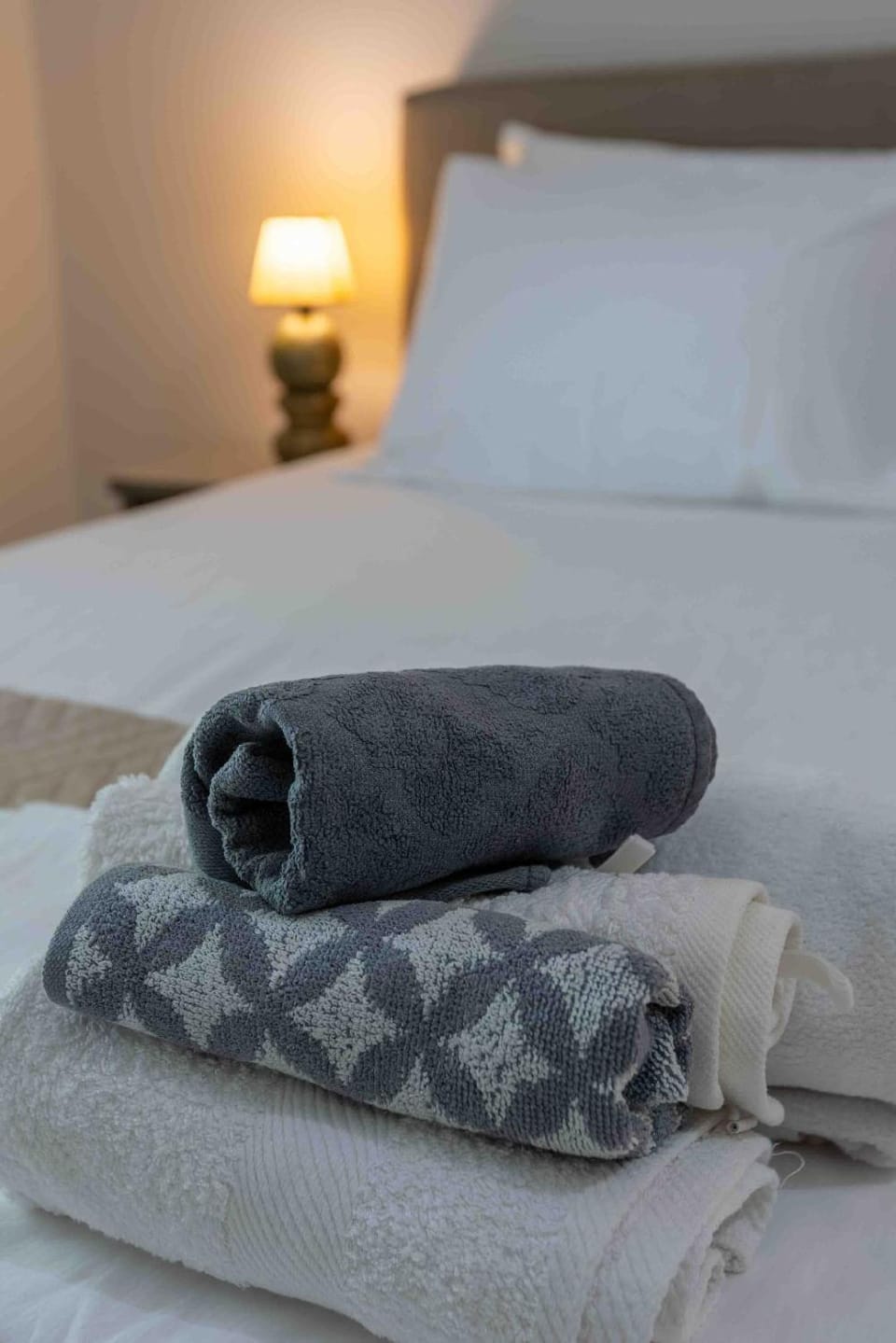Bedroom, towels