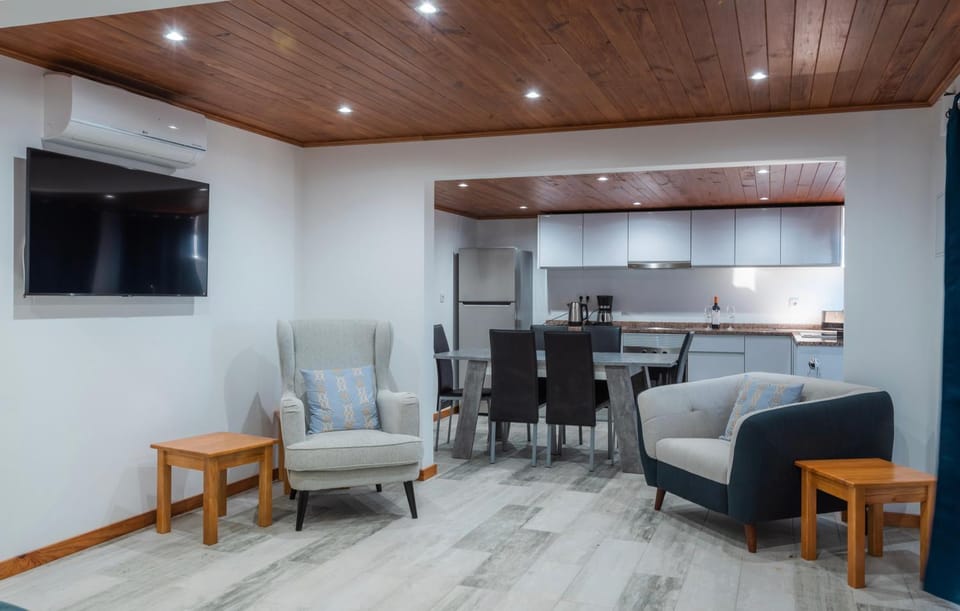 TV and multimedia, Kitchen or kitchenette, Living room, Seating area, Dining area, minibar, kitchen, air conditioner