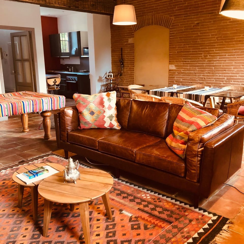 Billiard, Living room, Dining area, kitchen