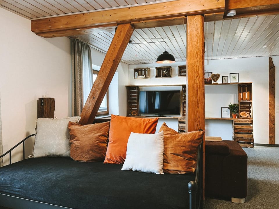 Living room, Bedroom