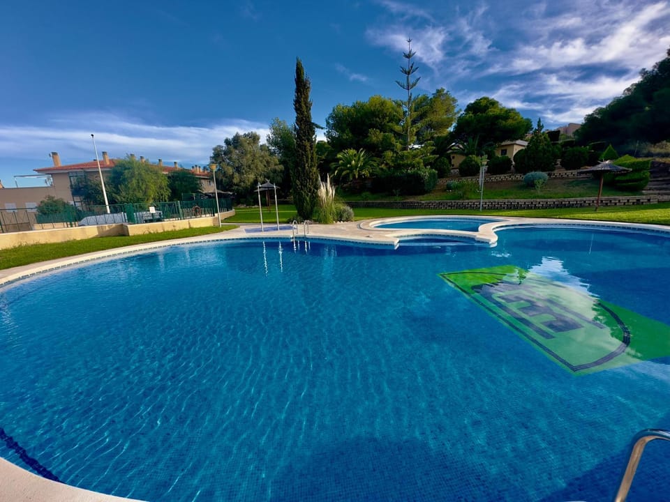 Natural landscape, Pool view, Swimming pool