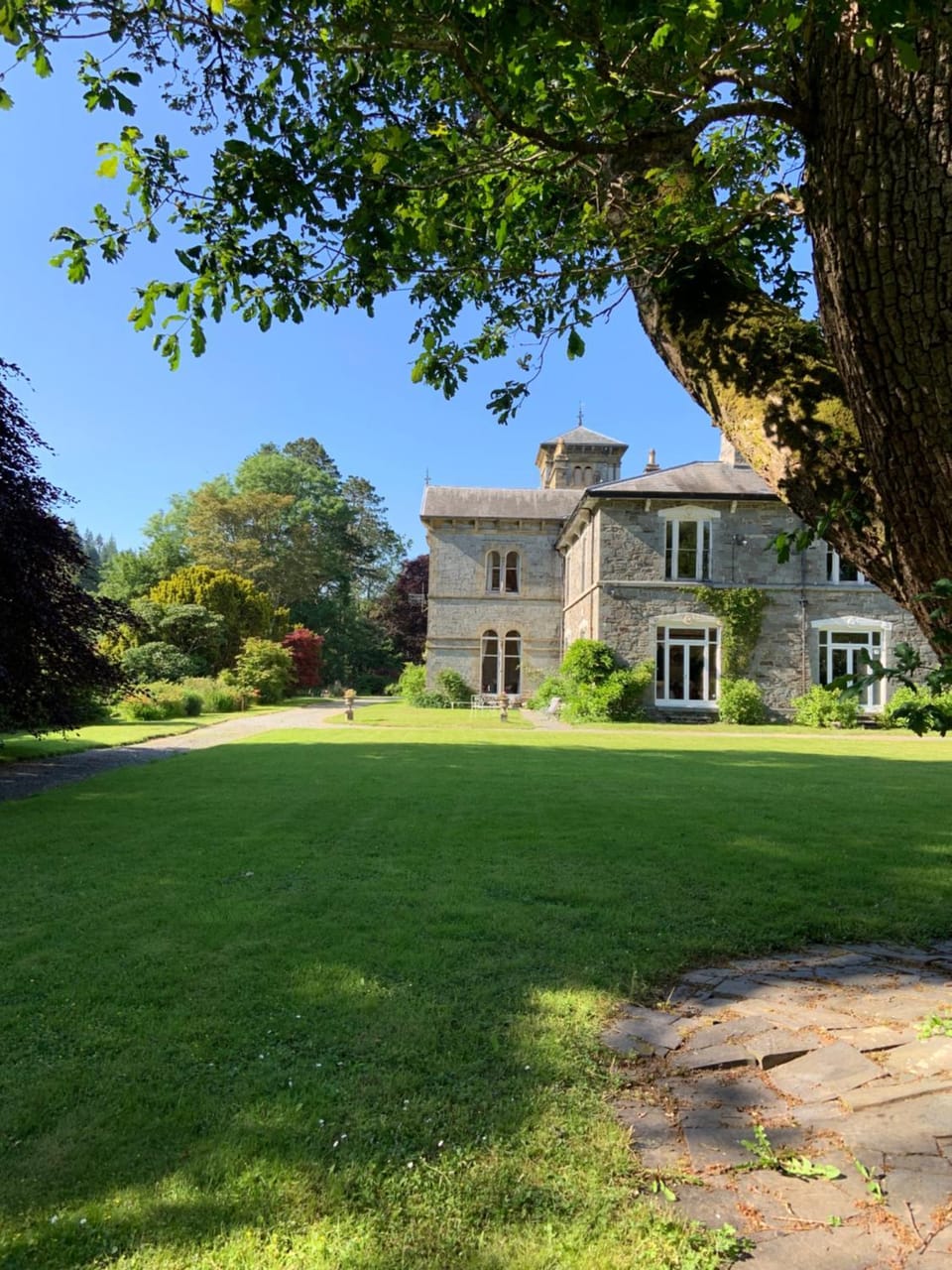 Property building, Garden, Garden view