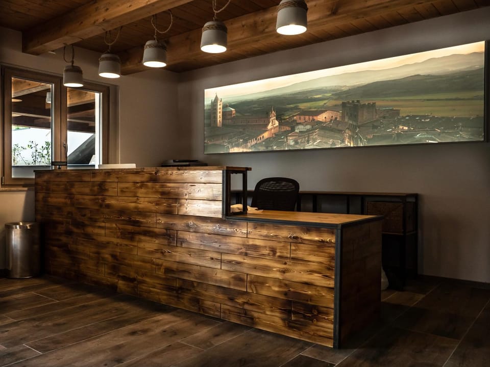 Lobby or reception, hair dresser