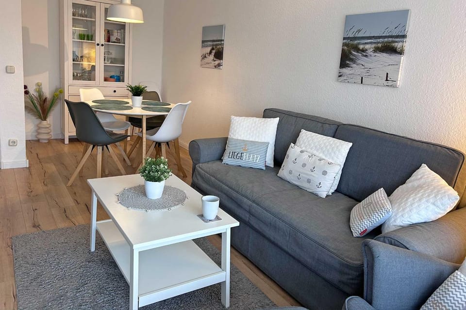 Ferienwohnung mit neuer Küche u Bad - W-LAN Apartment in Damp