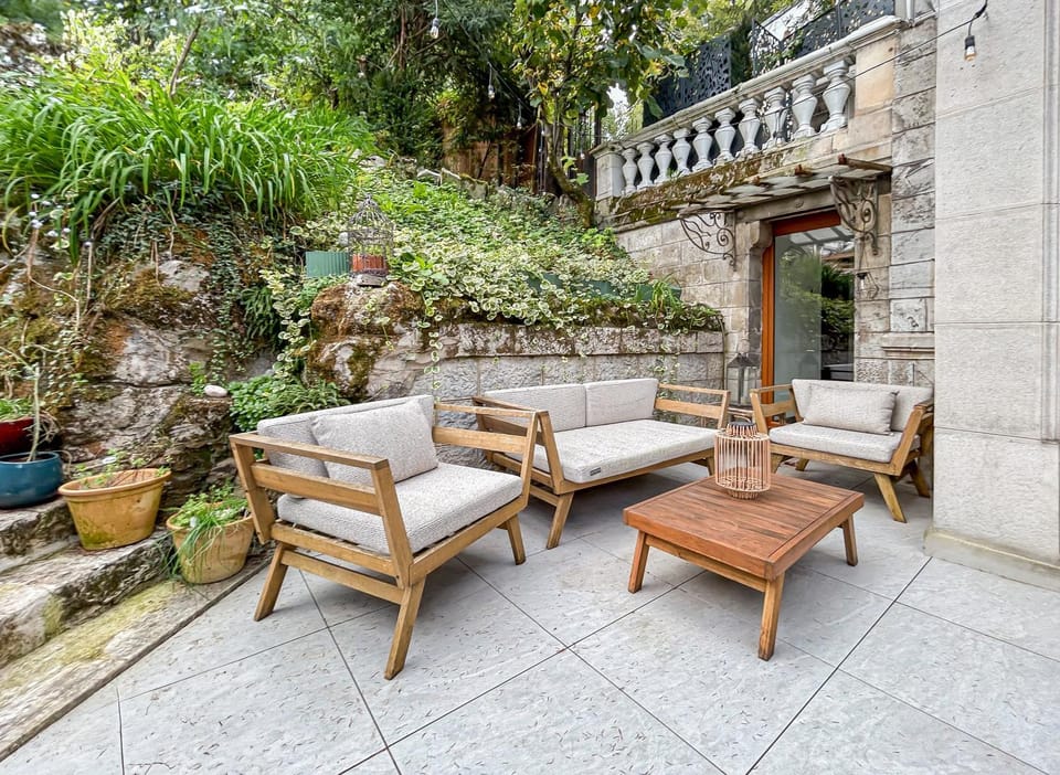 Grand T4 Luxe, SPA, Cheminée Baby-foot, Jardin Apartment in Aix-les-Bains