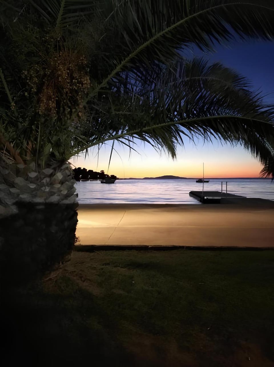 Night, Natural landscape, Summer, Sea view, Sunset