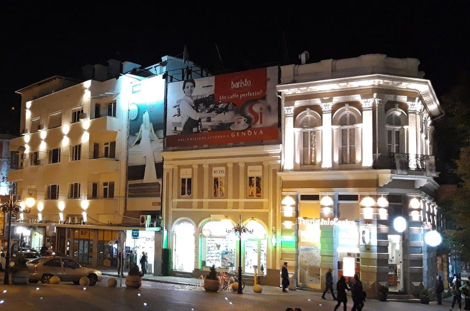Property building, Night, City view, Location