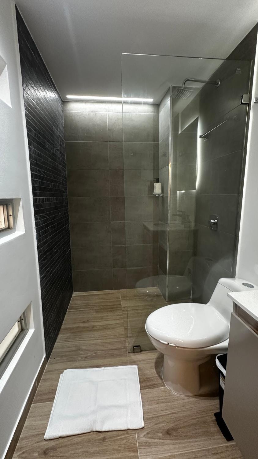 Toilet, Bathroom, towels