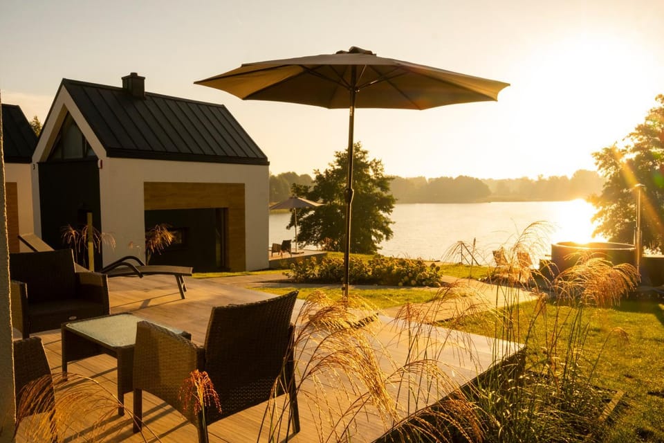 Day, Natural landscape, Garden view, Lake view, Sunrise
