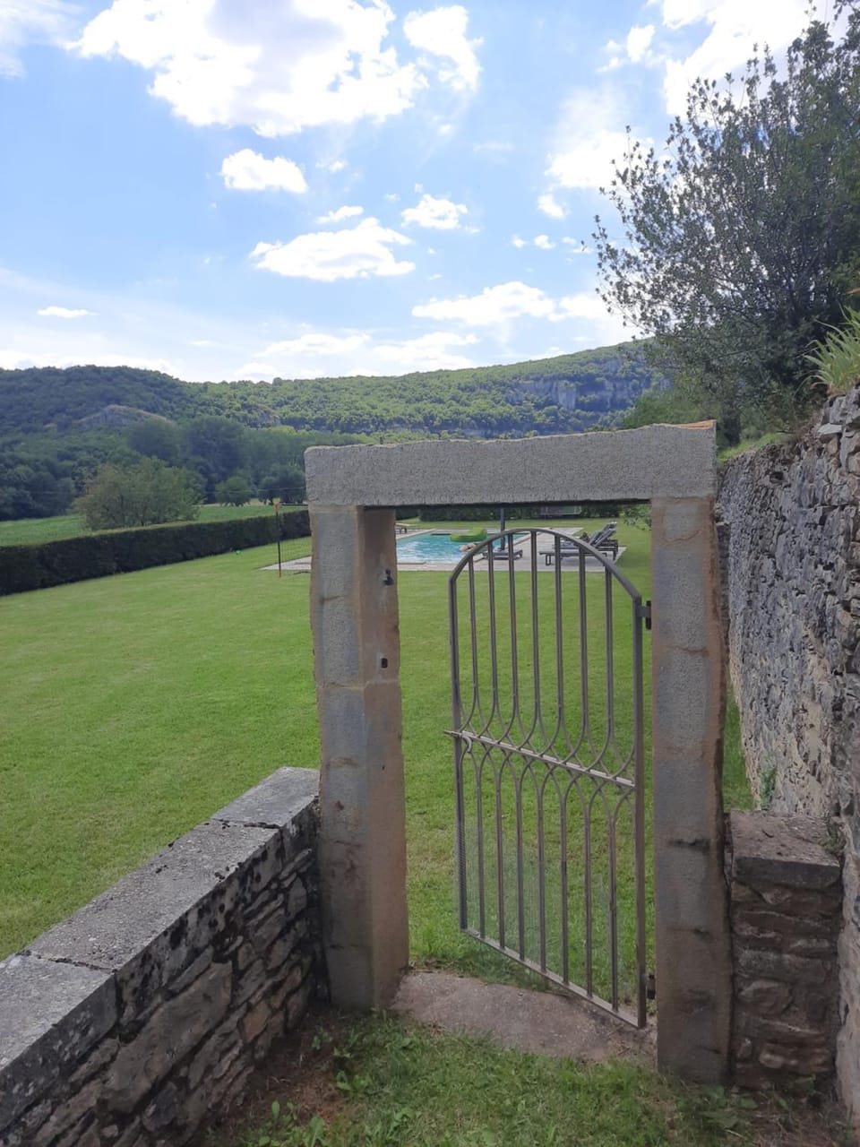 Garden, Pool view