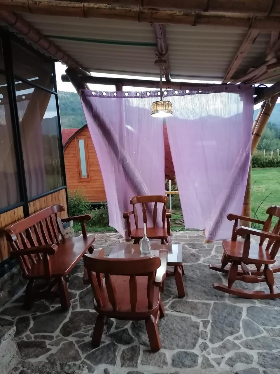 Hospedaje Cabañas El sendero del caracol 5p House in Santander, Colombia