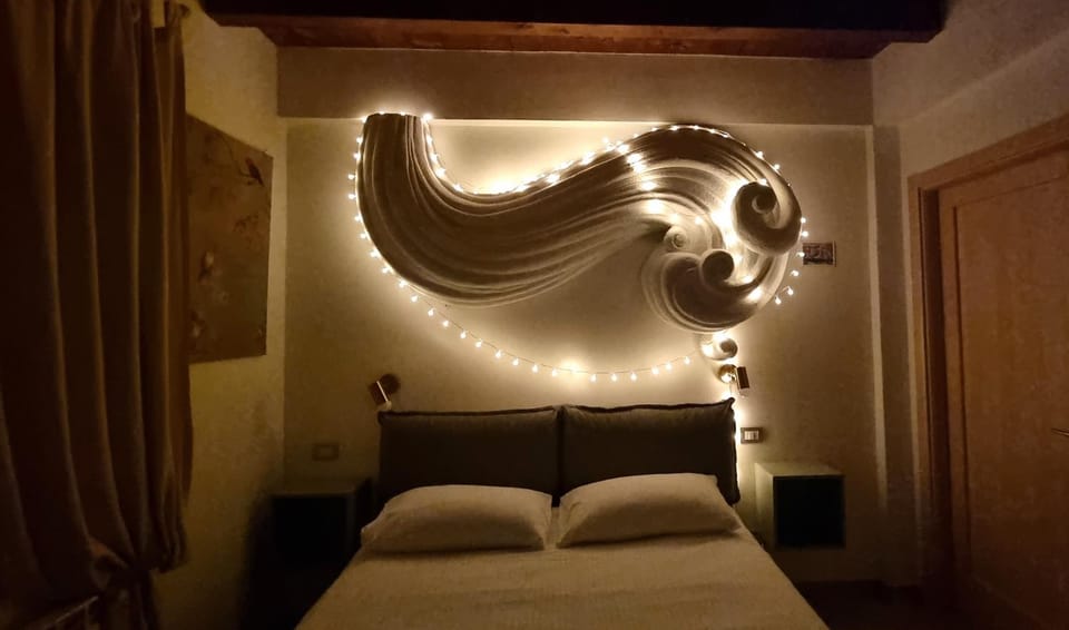 Bed, Night, Bedroom