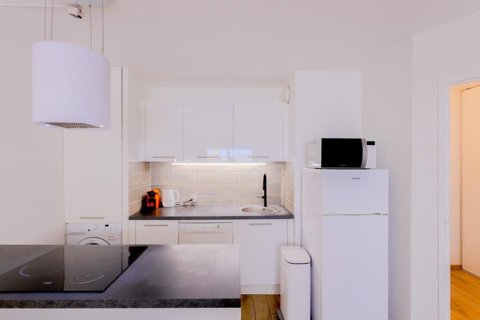 Modern and peaceful flat with terrace and parking Apartment in Nice