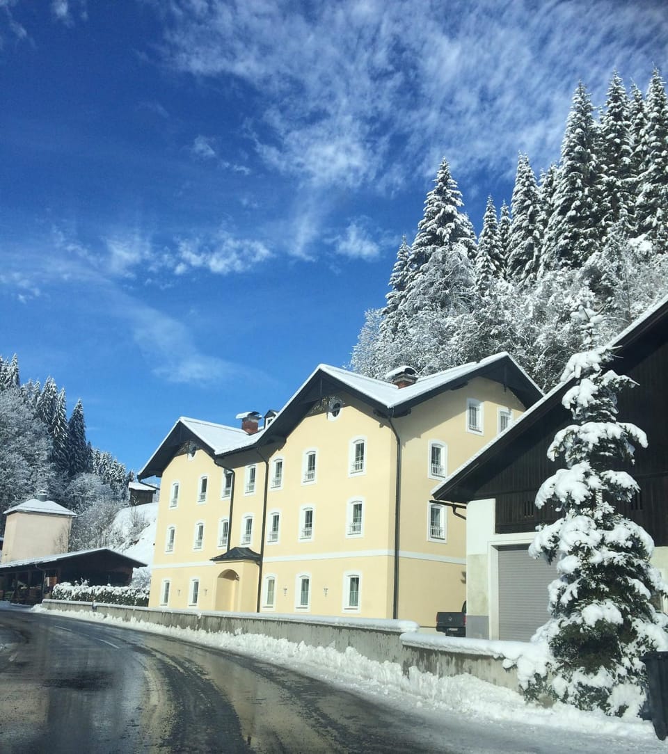 Property building, Day, Winter