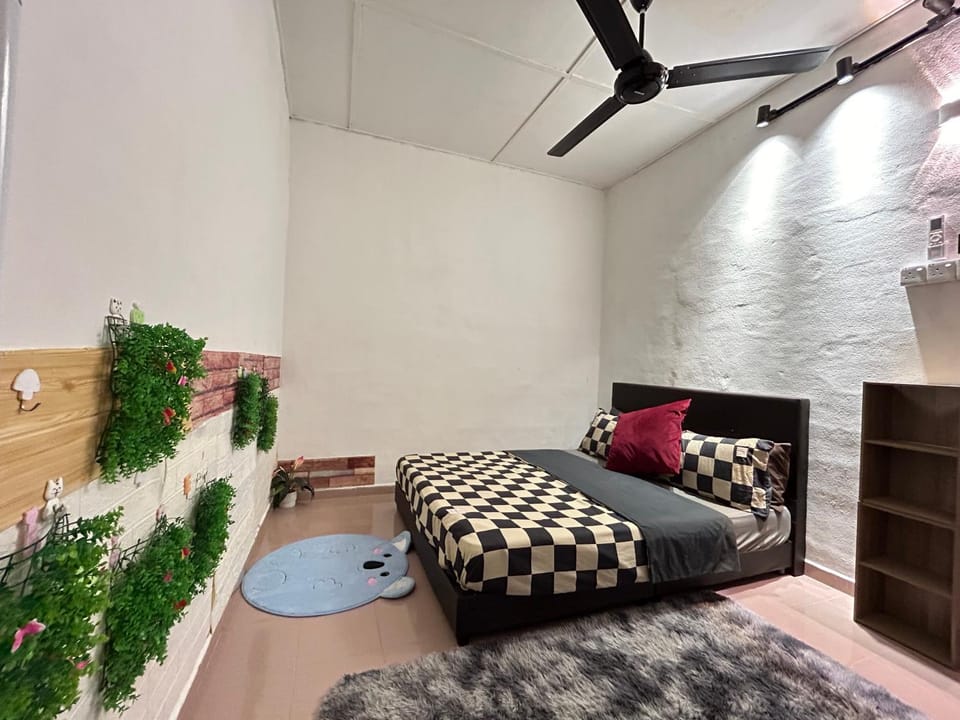 Cozy255#4pax#Wifi#NearAeonAlma#5kmtoIconCity House in Penang