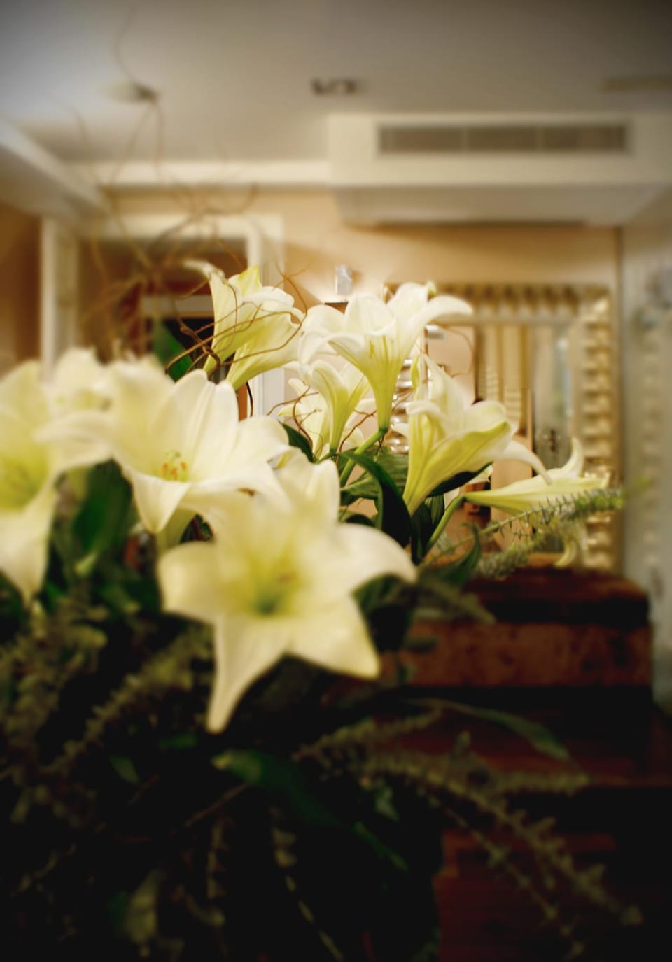 Lobby or reception, Decorative detail