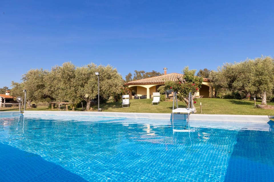 Property building, Living room, Swimming pool