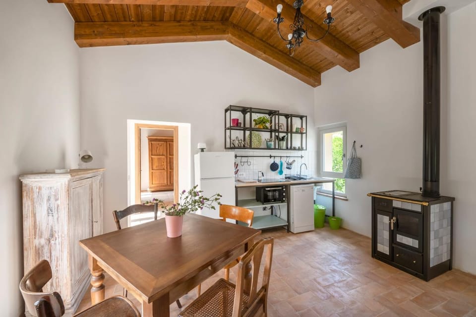 Kitchen or kitchenette, Dining area