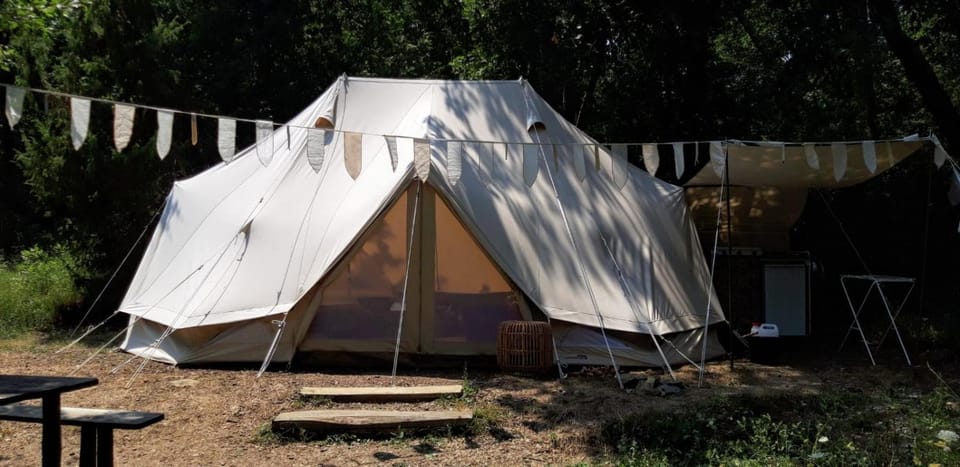 Agricampeggio Borgo Agna Luxury tent in Tuscany