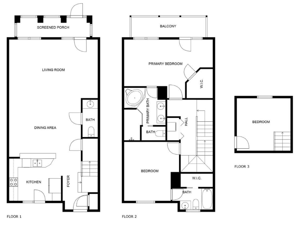 Gulf Place Courtyard 29 by Newman-Dailey House in South Walton County