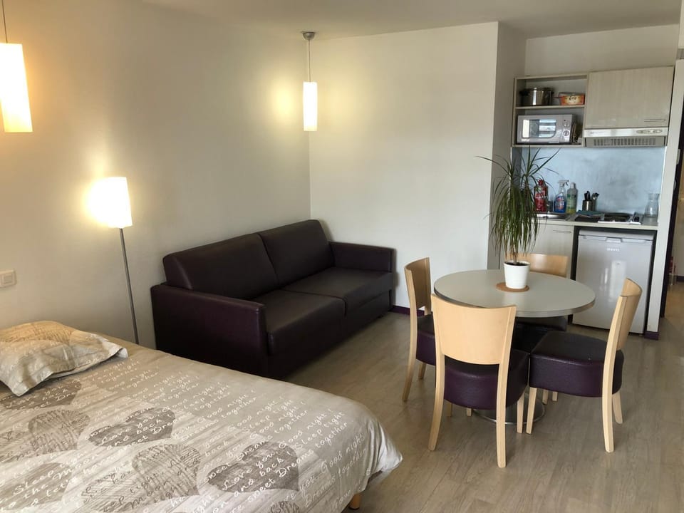 Appart LOURDES 100 m GARE - 4 Places avec Balcon 10mn Sanctuaire Apartment in Lourdes