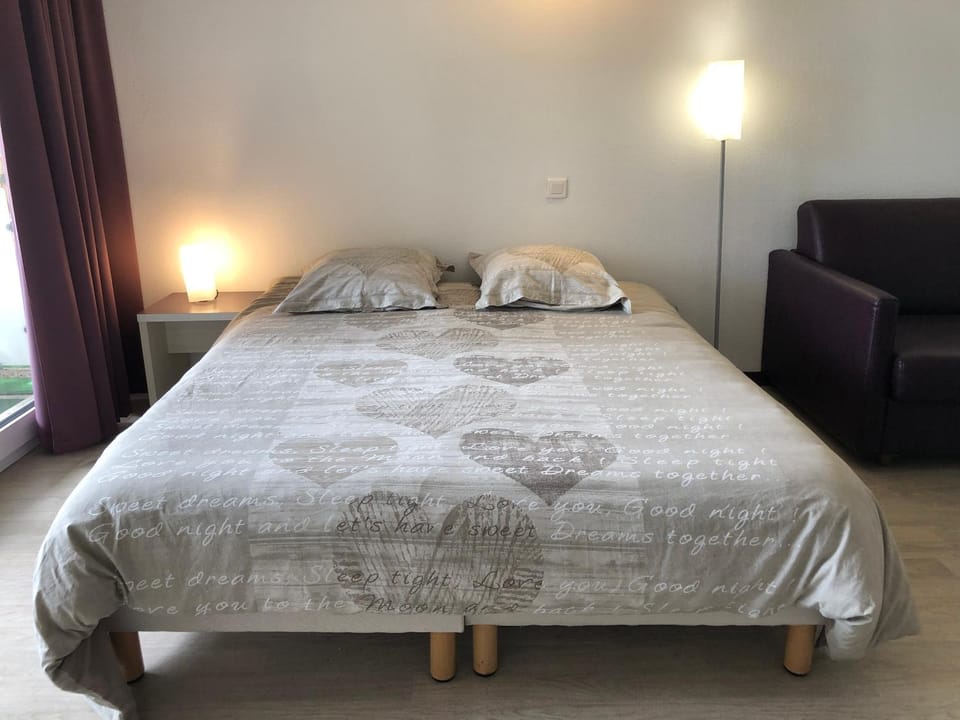 Appart LOURDES 100 m GARE - 4 Places avec Balcon 10mn Sanctuaire Apartment in Lourdes